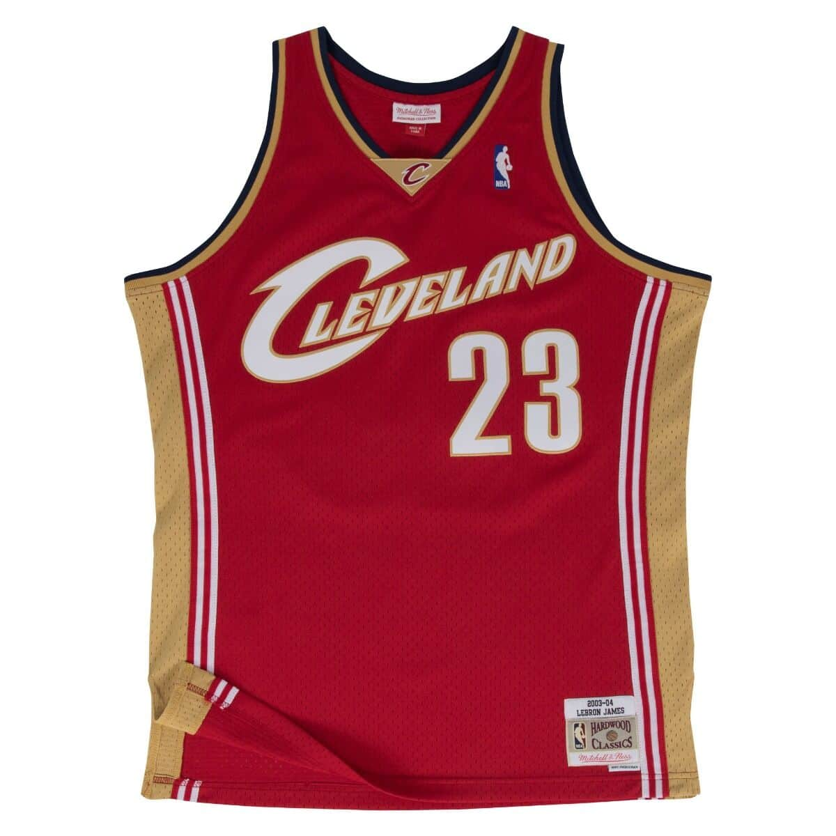 Mitchell and ness lebron jersey on sale