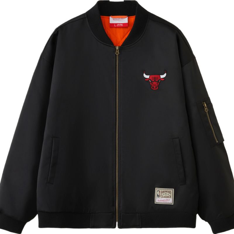 NBA Oversized Bomber Jacket - Chicago Bulls