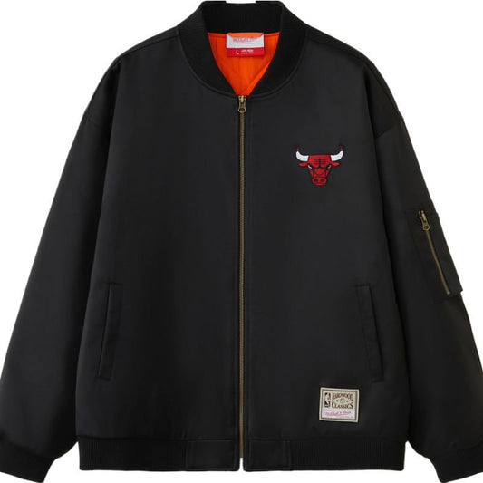 NBA Oversized Bomber Jacket - Chicago Bulls