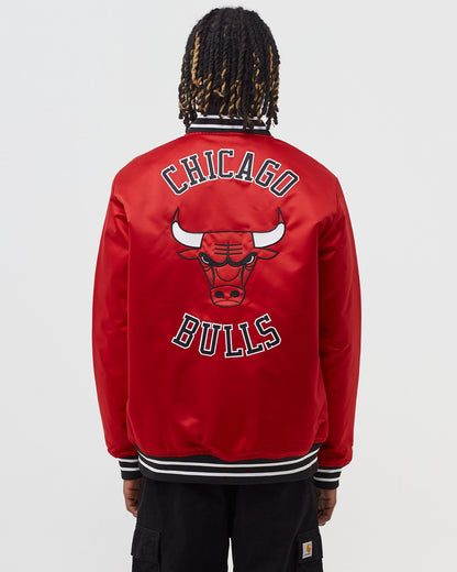 NBA Heavyweight Satin Jacket Chicago Bulls