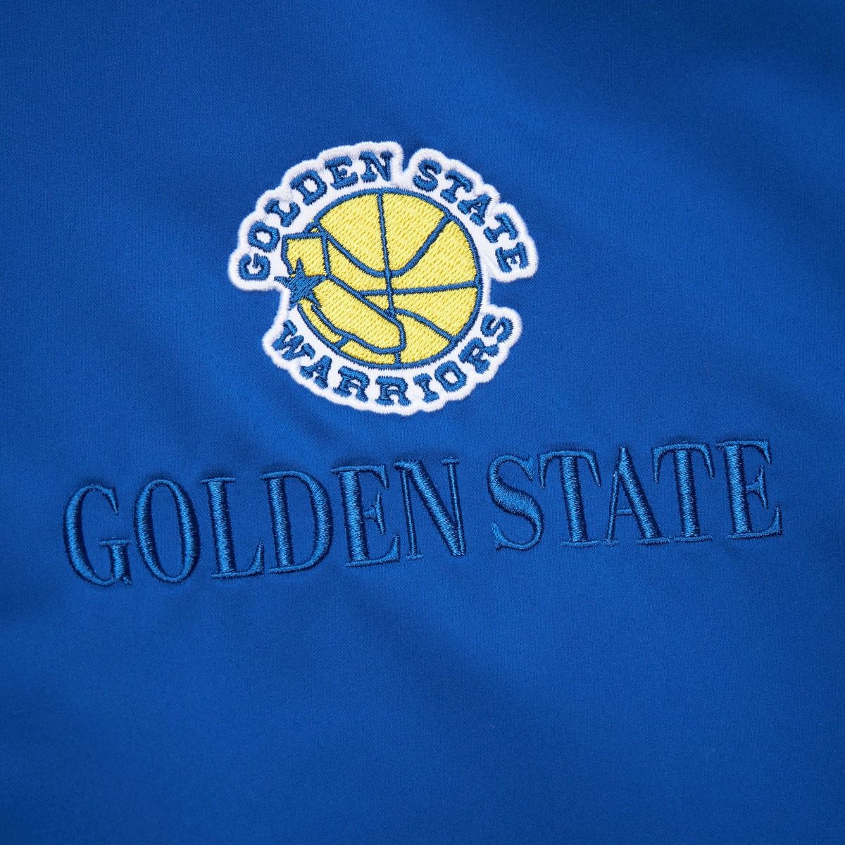 Lightweight Satin Jacket Golden State Warriors