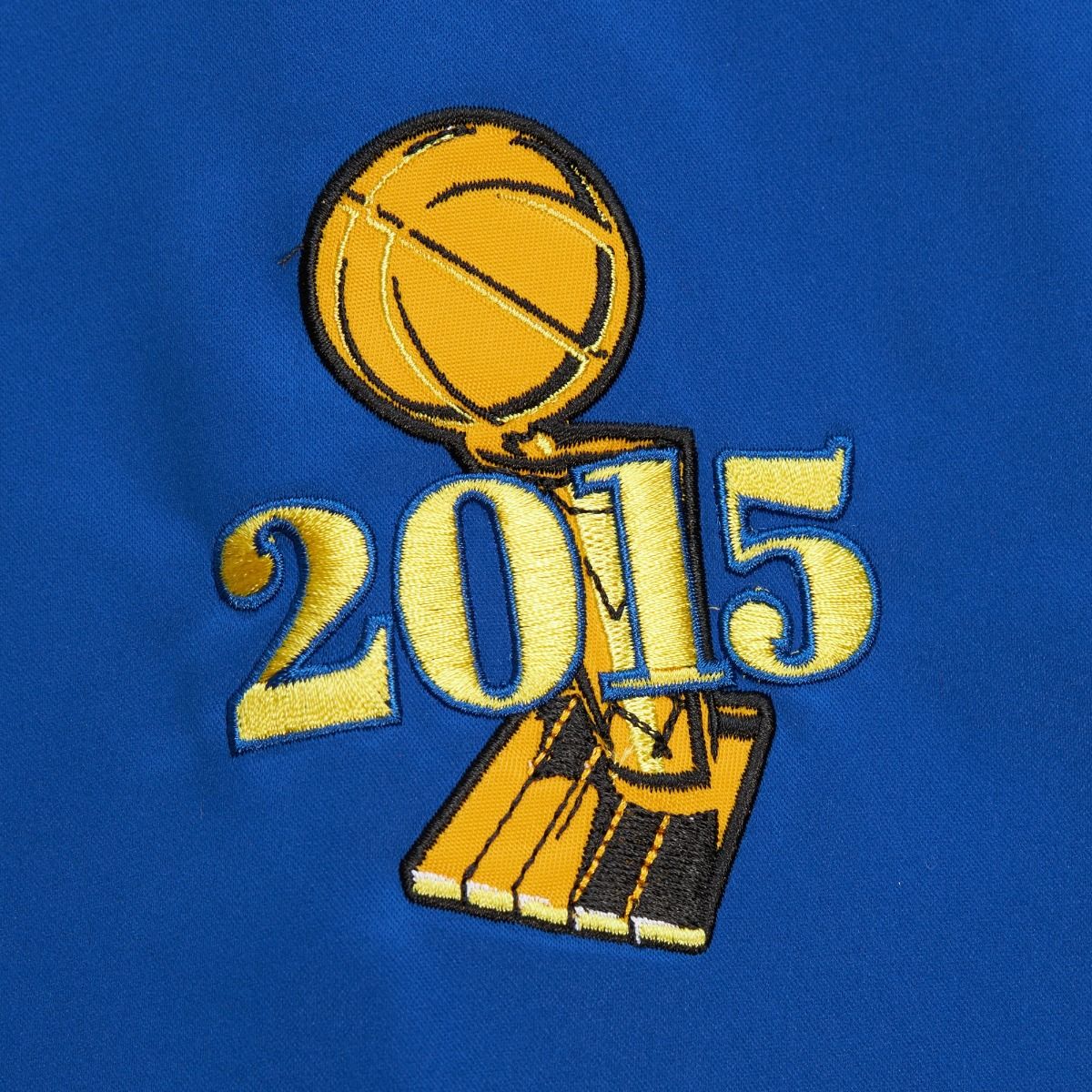 Lightweight Satin Jacket Golden State Warriors