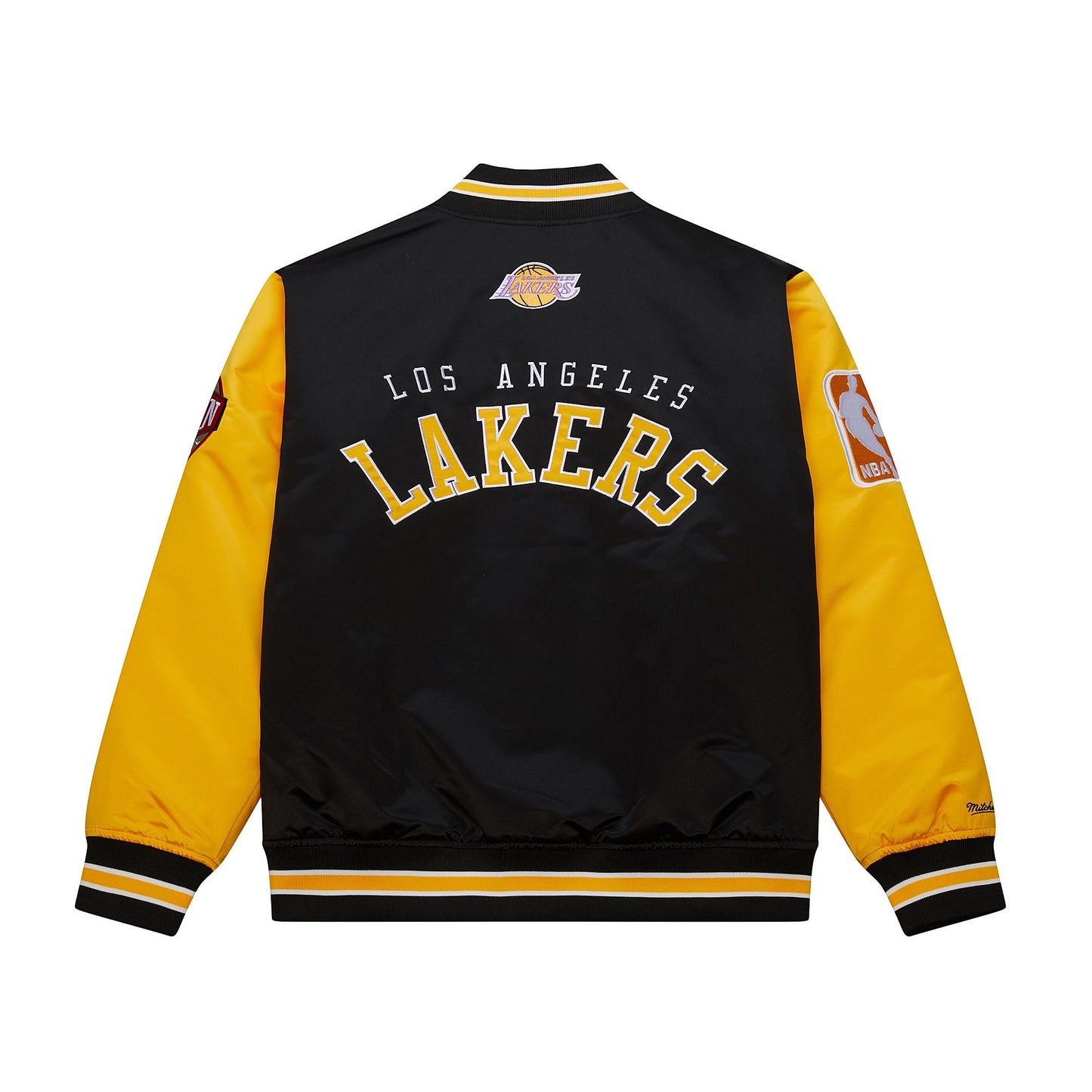 NBA Primetime Heavyweight Satin Jacket Los Angeles Lakers