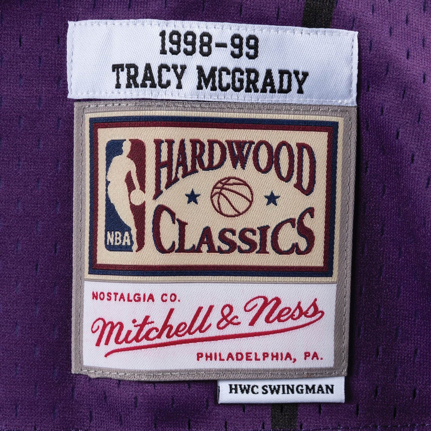 NBA Swingman Jersey Toronto Raptors Road 1998-99 Tracy Mcgrady