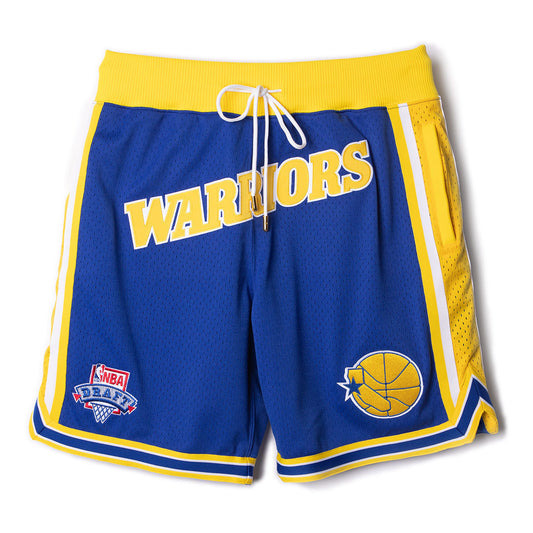 NBA Just Dons Hardwood Classics 90s Shorts Golden State Warriors 1993