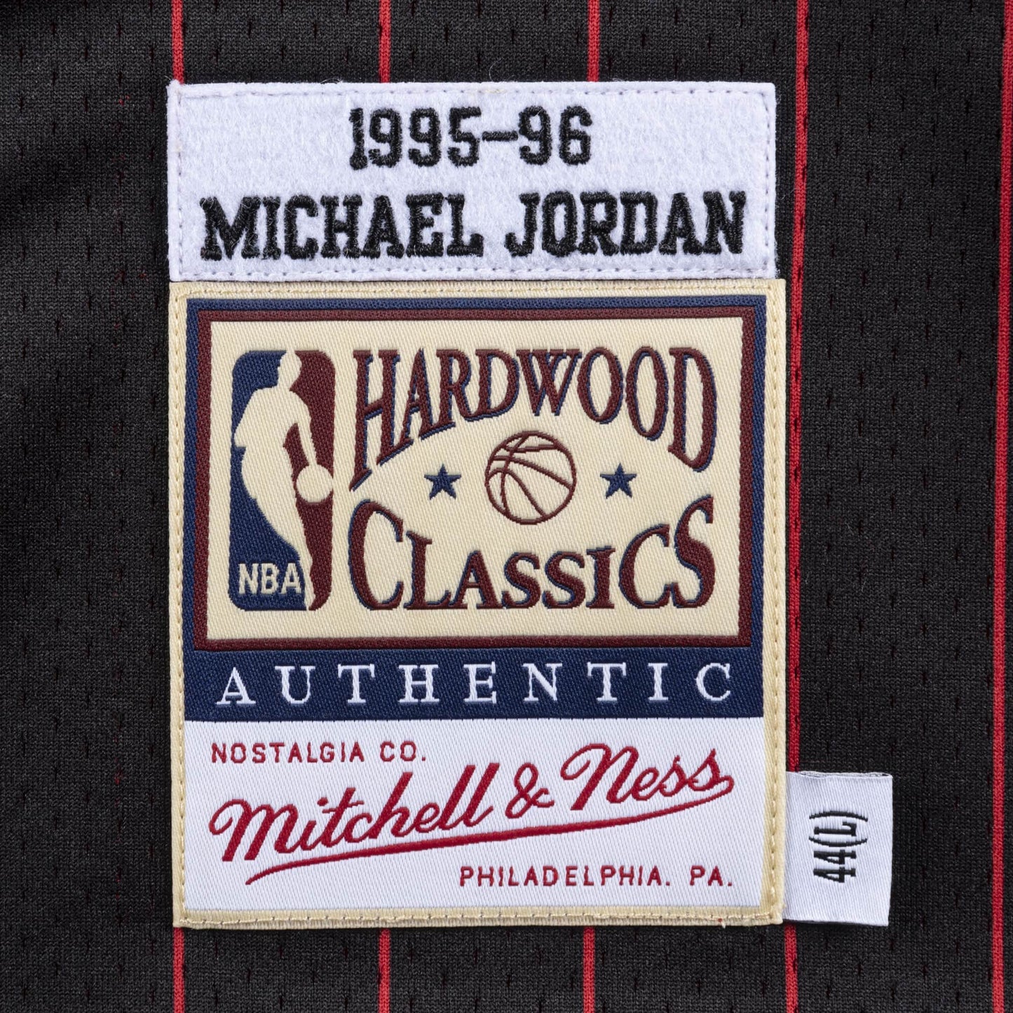 NBA Authentic Jersey Chicago Bulls 1995-96 Michael Jordan