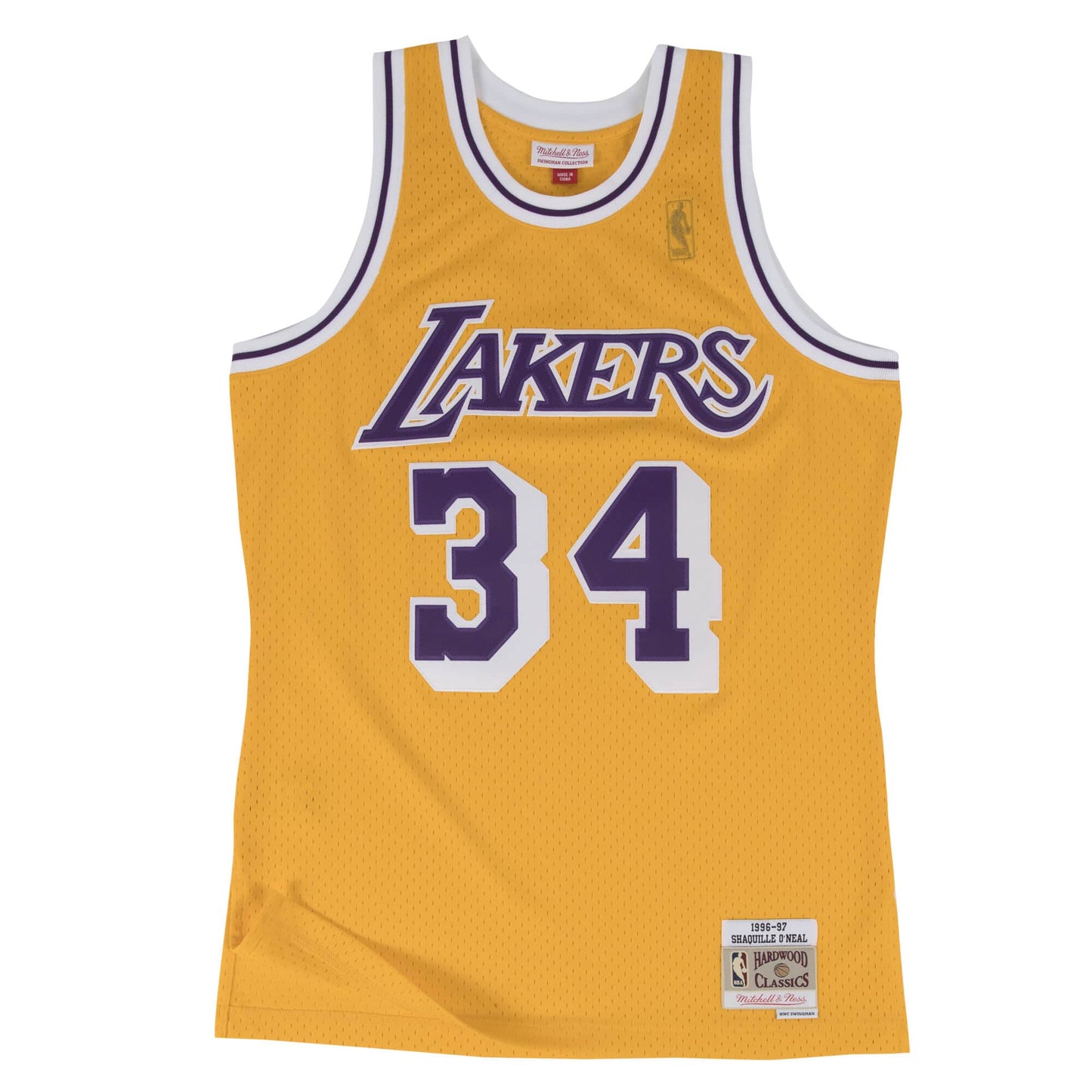 NBA Swingman Jersey Los Angeles Lakers Home 1996-97 Shaquille O'Neal