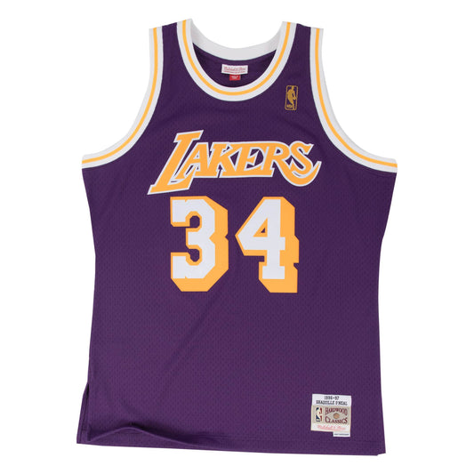 NBA Swingman Jersey Los Angeles Lakers Road 1996-97 Shaquille O'Neal